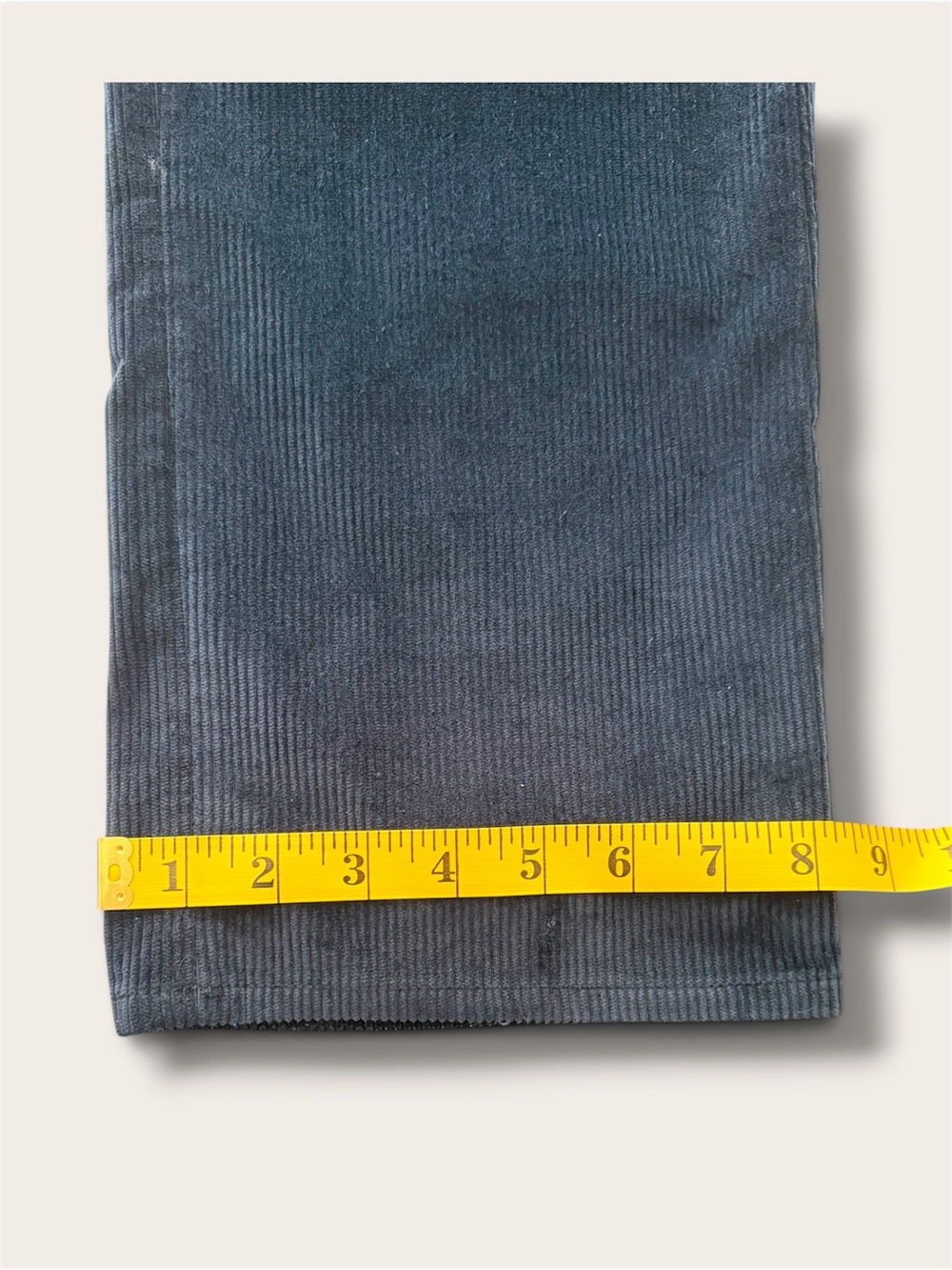 Madewell Women's Dark Navy Corduroy The Longline Straight Pants Size 29 - Picture 6 of 12